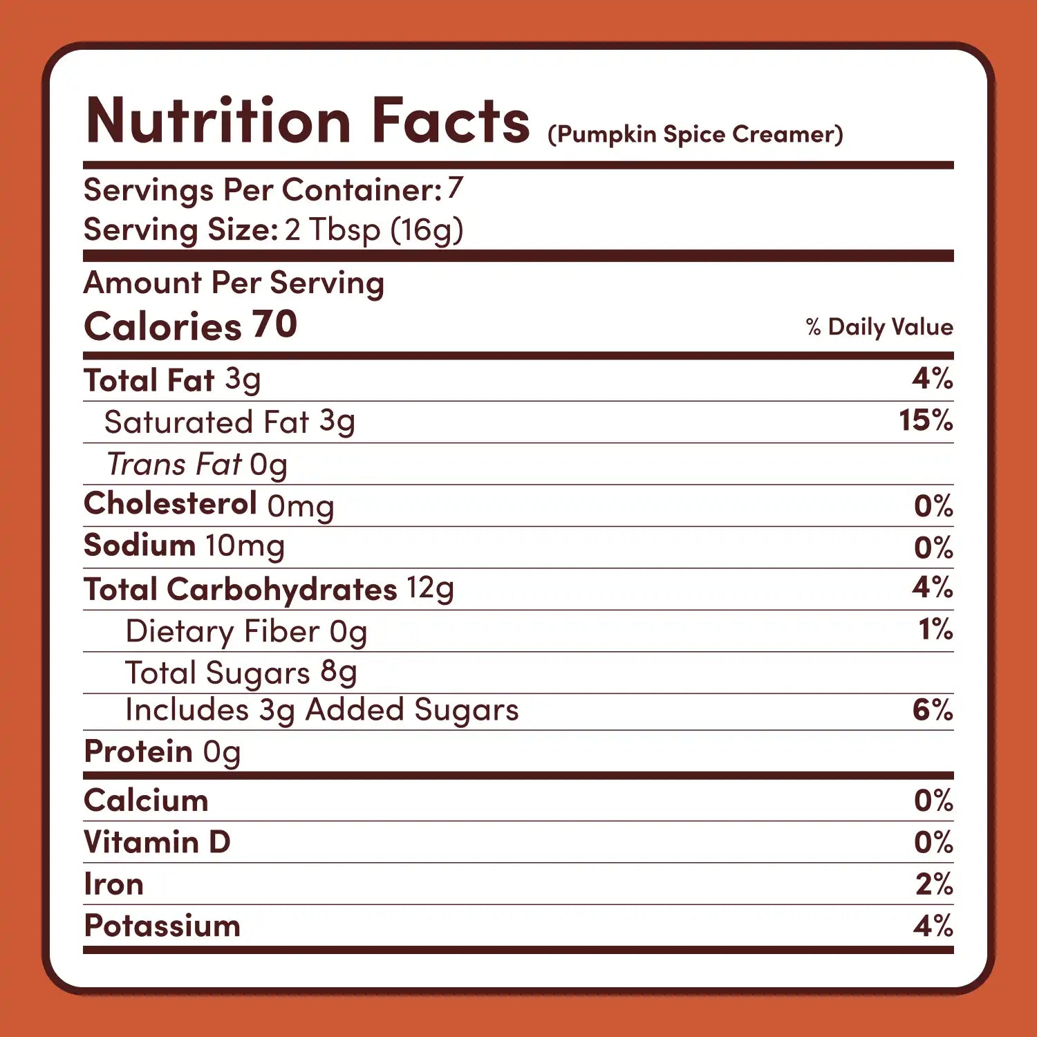 Pumpkin Spice Superfood Creamer Add-On (SPECIAL PRICING) - Simple Use