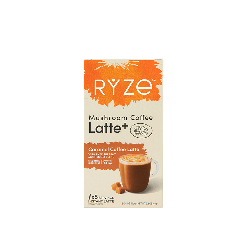 Caramel Coffee Latte Carton - Soft Pick