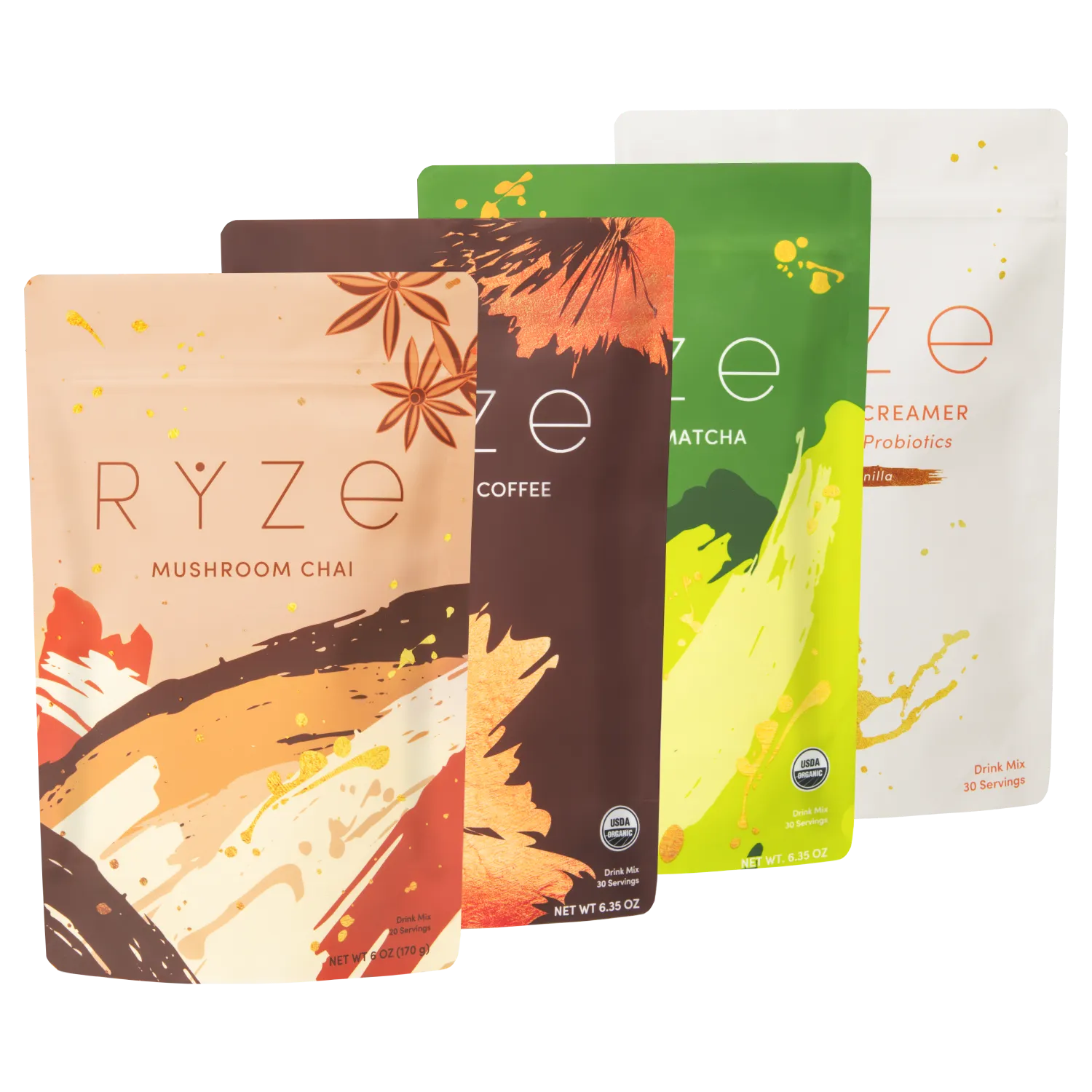 Ultimate Pick-Me-Up Bundle: Chai + Coffee + Matcha - Easy Set