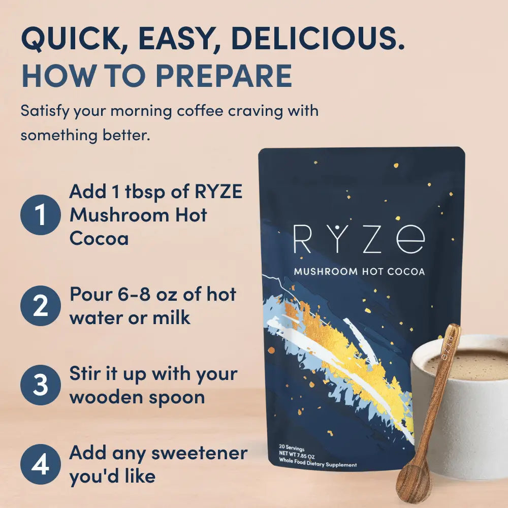 RYZE Ritual Set (Cocoa + Coffee) - Weekend Pair