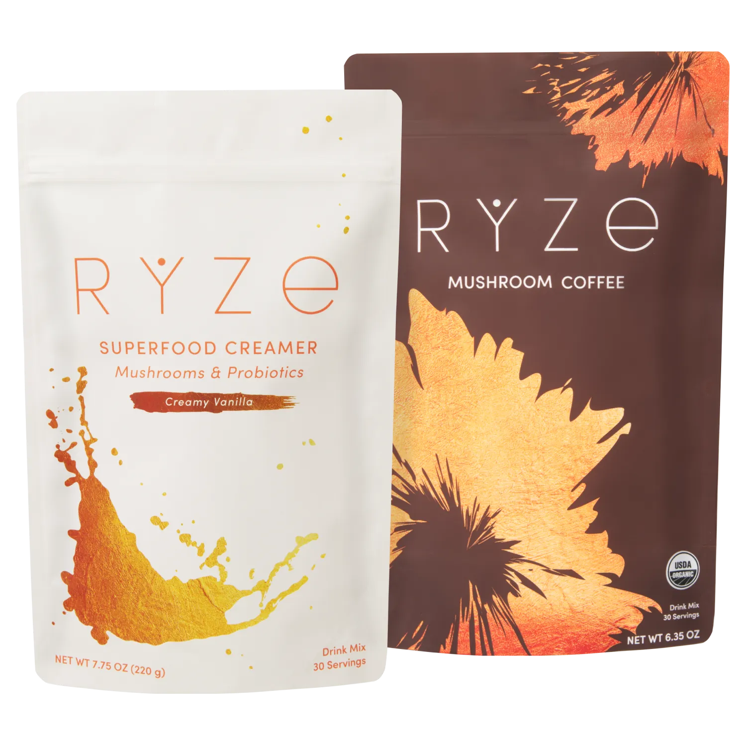 RYZE n Shine Bundle: Coffee + Creamer - Travel Edit