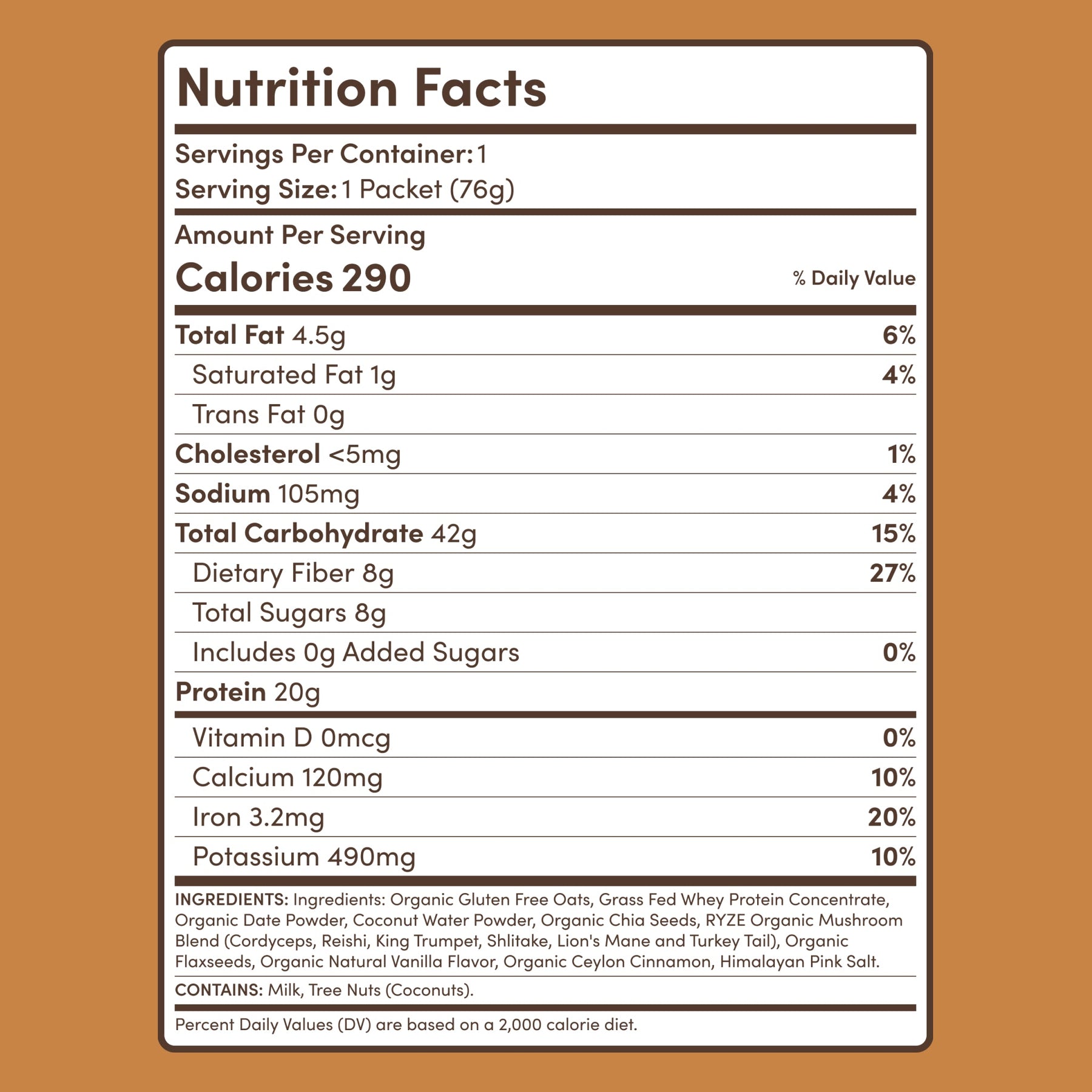 Oats (14 Servings) - Quick Grab