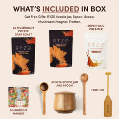 Mushroom Coffee Ritual Set - Gift Ready