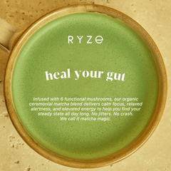 RYZE Organic Matcha Starter Kit (60 servings) - Clean Bundle