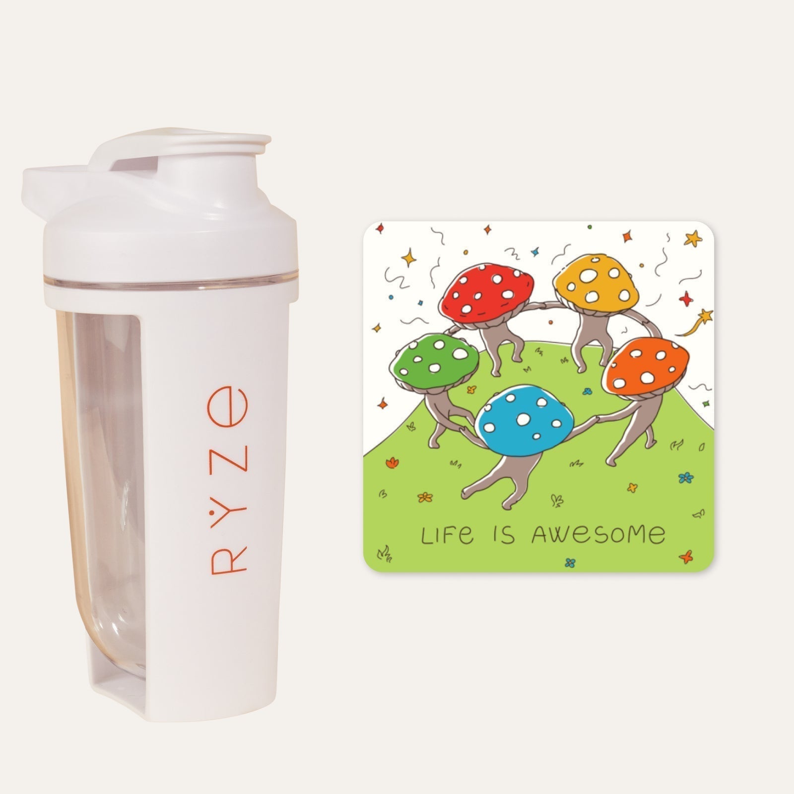 Shaker Bottle + FREE Gifts - Clean Style